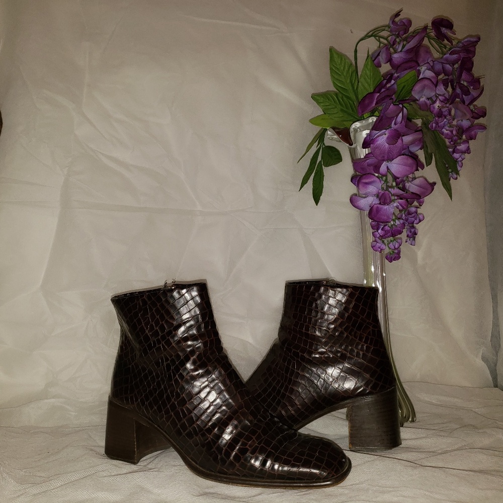 Via Spiga Leather Booties Size US 8.5 M